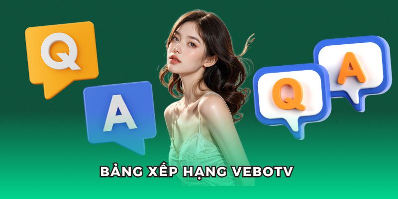 Bảng xếp hạng bóng đá vebotv