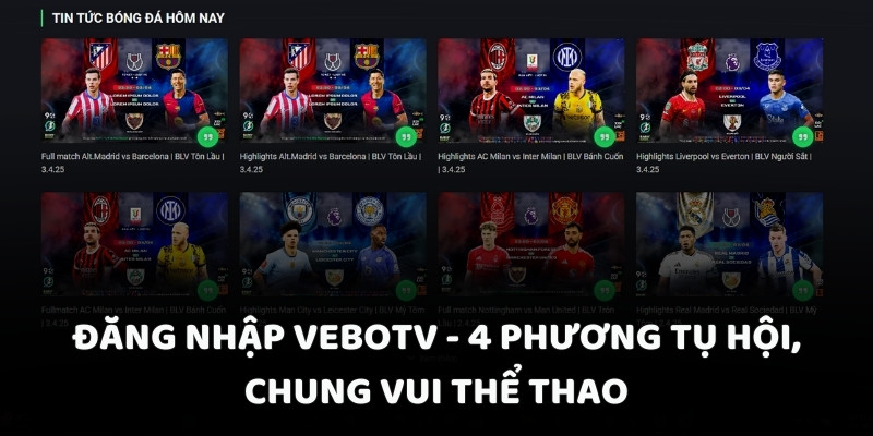 Đăng nhập vebotv